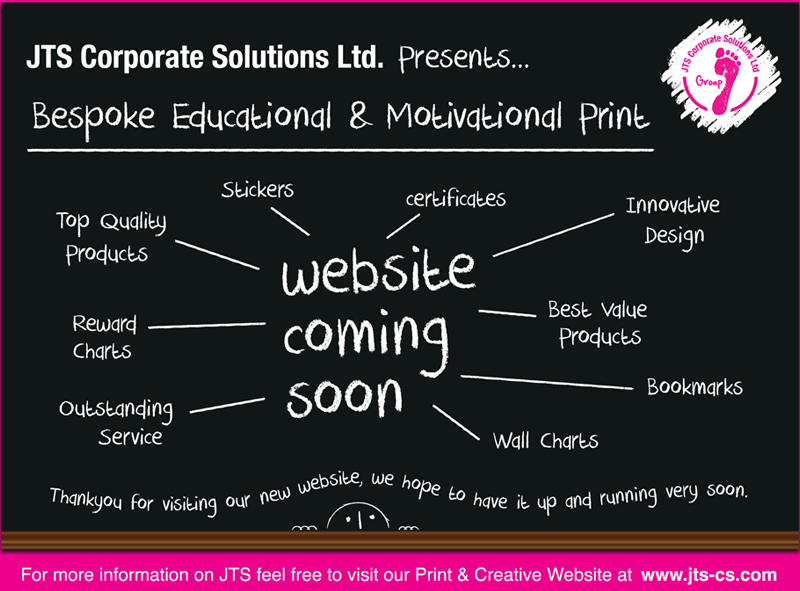 Bespoke Educational and Motivational Print - JTS Corporate Solutions Ltd